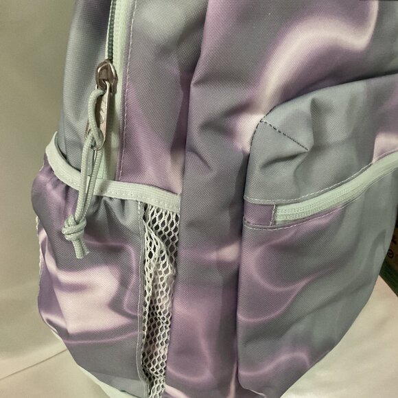 Jansport Tie-Dye Backpack With Water Bottle Pocket 15" Laptop Sleeve - Picture 4 of 5